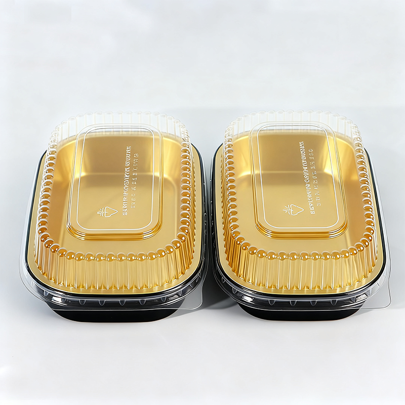 铝箔带盖餐盒252044