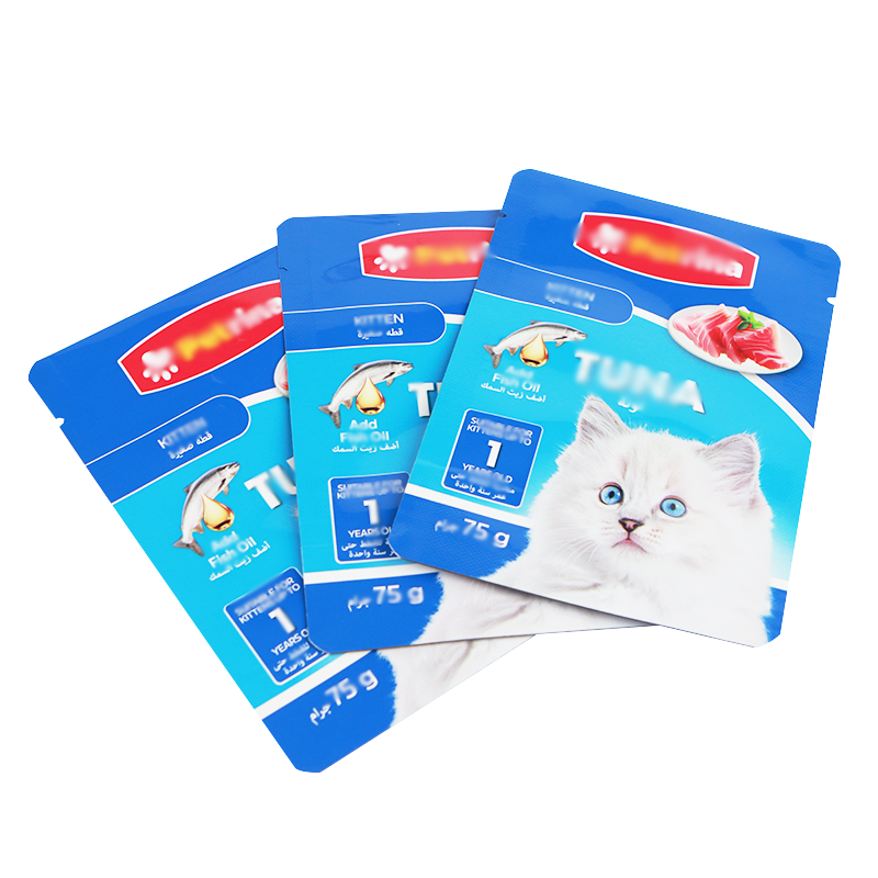 铝箔高温蒸煮自立复合猫粮袋