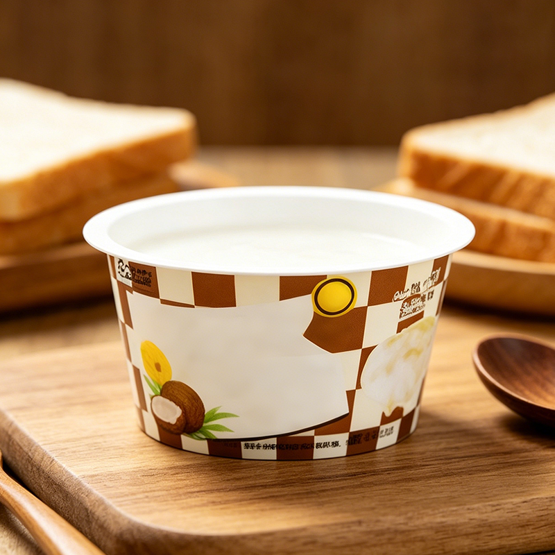 PP带盖甜品杯110.5口径