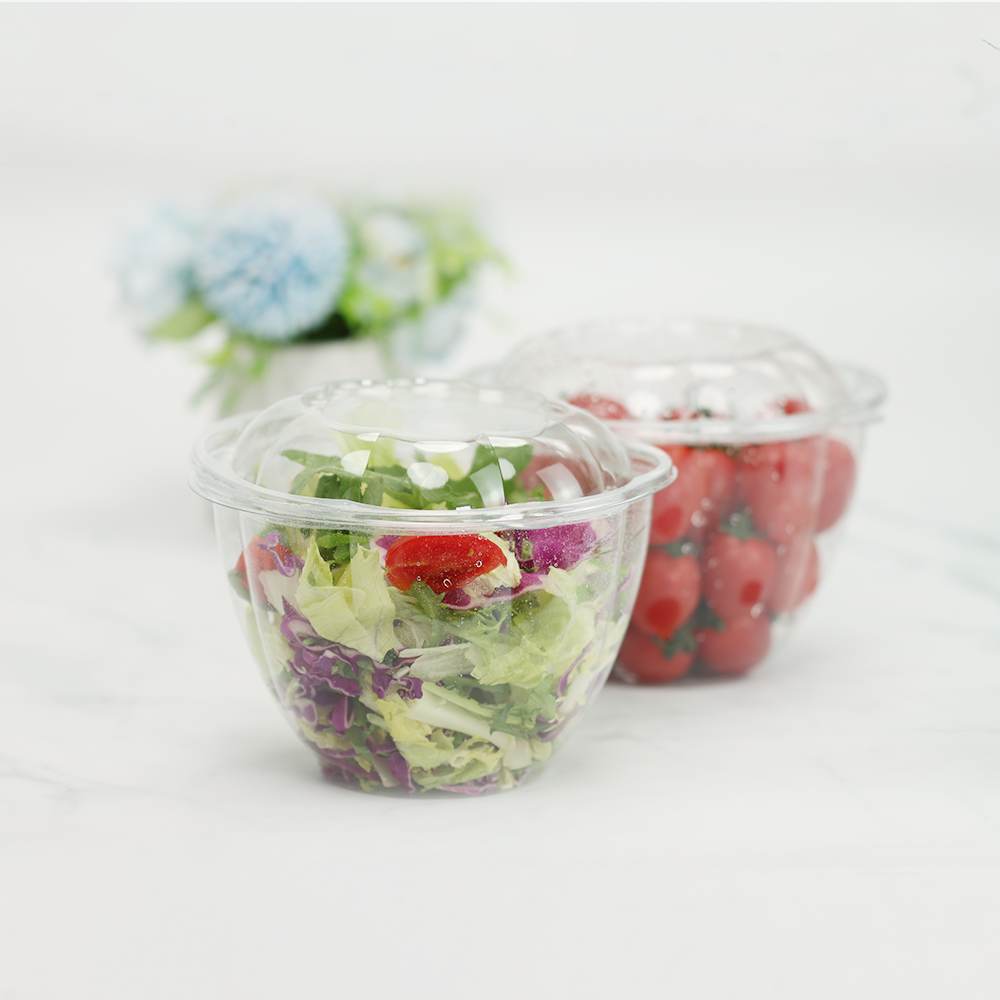 PET高透明带盖花边沙拉碗<span class='highlight'>1</span>7<span class='highlight'>2</span>口径