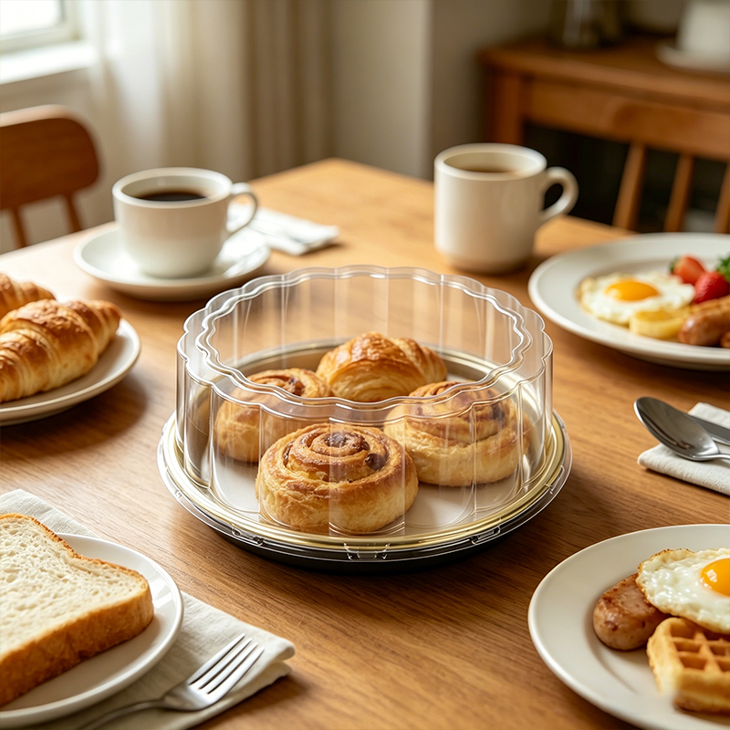 PET带盖蛋糕盒260108