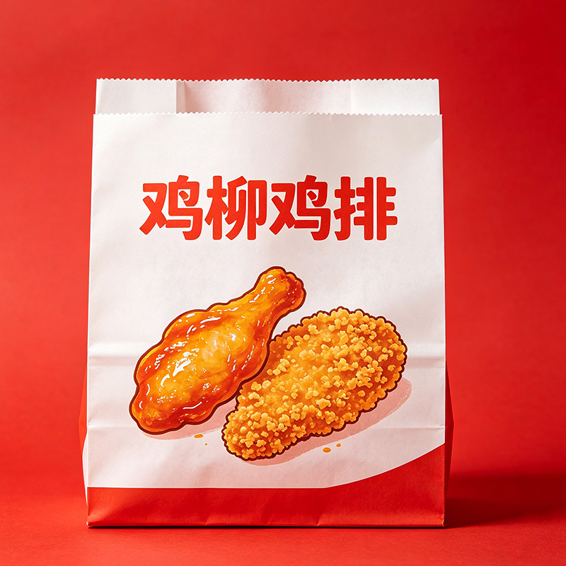 防油防水淋膜纸袋