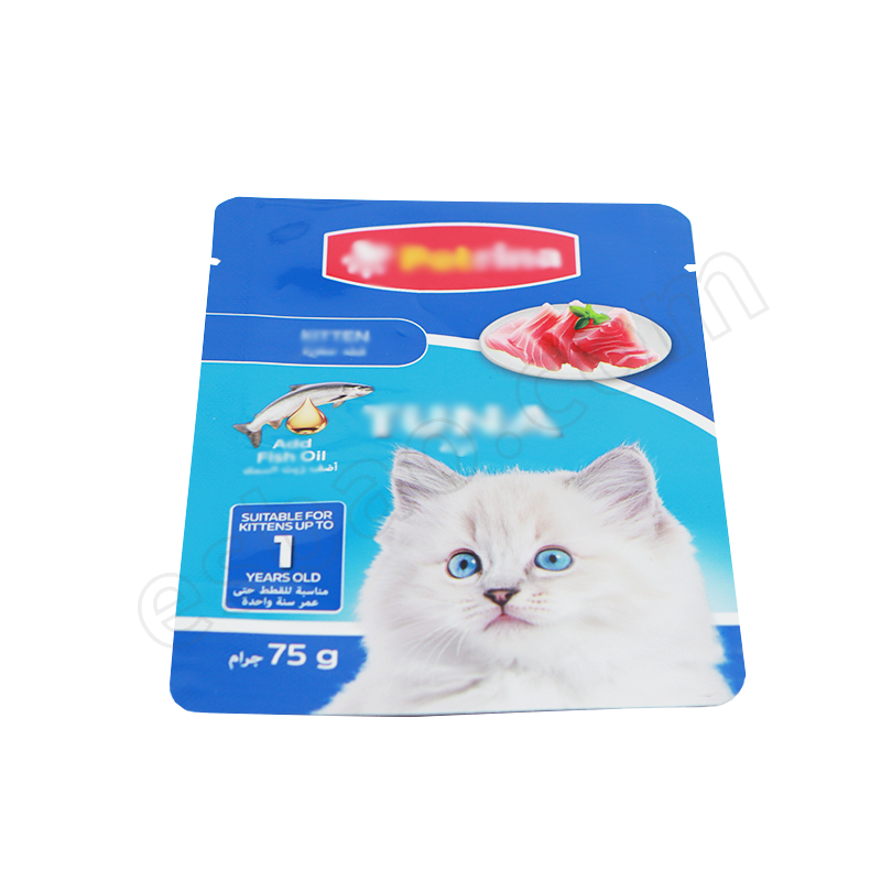 铝箔高温蒸煮自立复合猫粮袋 铝箔高温蒸煮自立复合猫粮袋