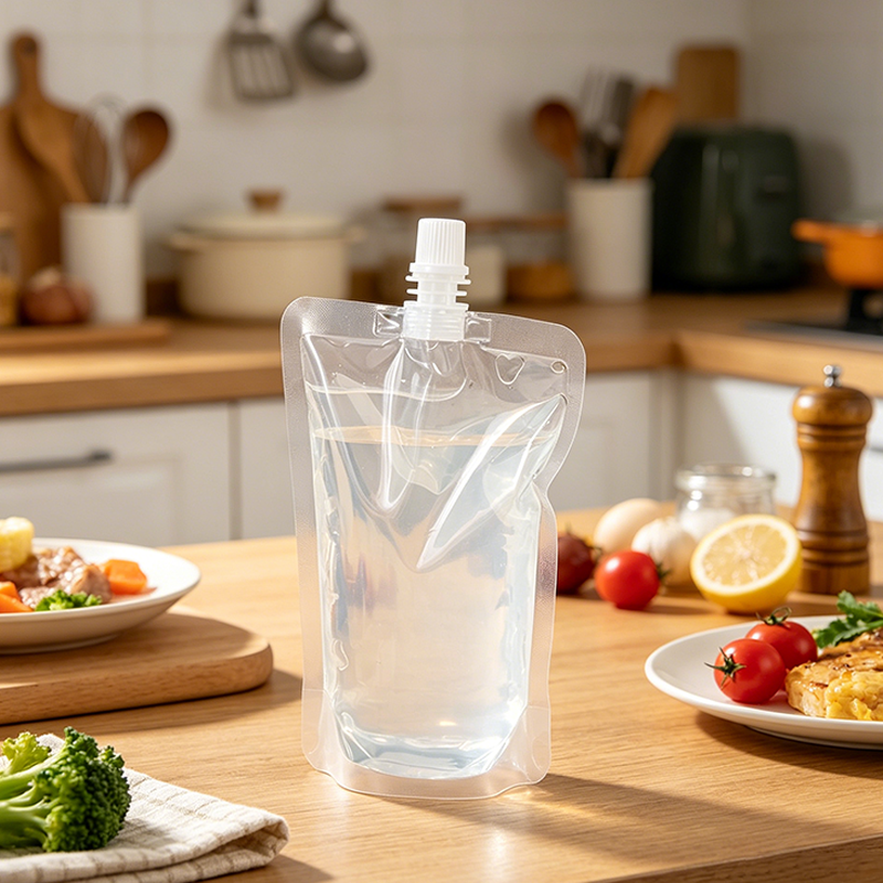 透明复合吸嘴袋