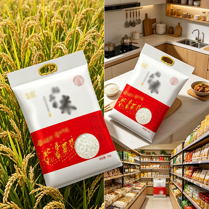 PA/PE复合开窗手提袋