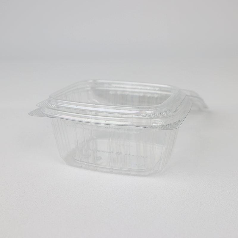 PET高透明连体沙拉盒141332