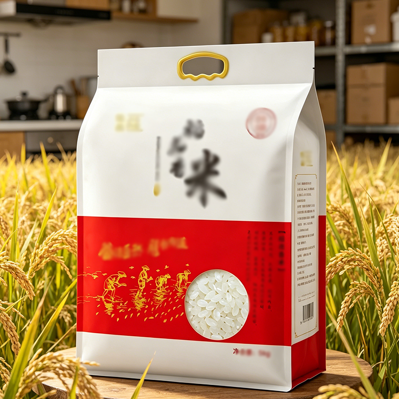PA/PE复合开窗手提袋