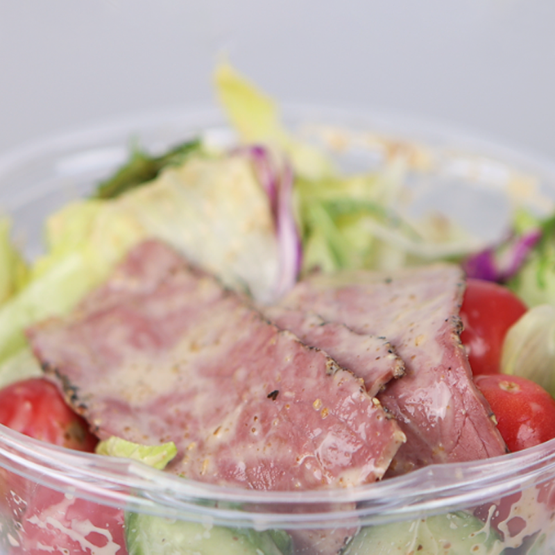 PET高透明带盖沙拉碗<span class='highlight'>1</span>75口径