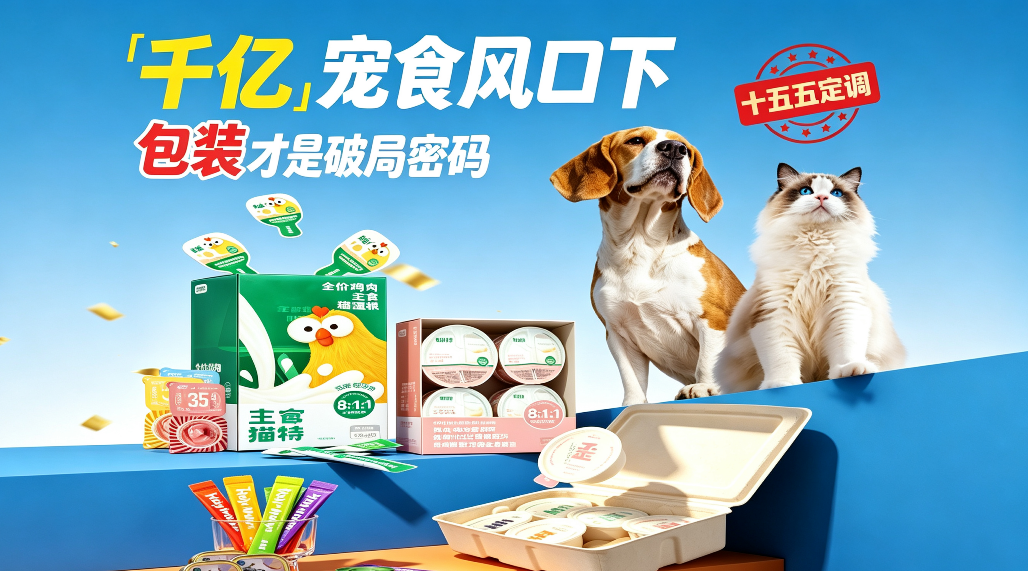 千亿宠食风口下,包装才是破局密码!