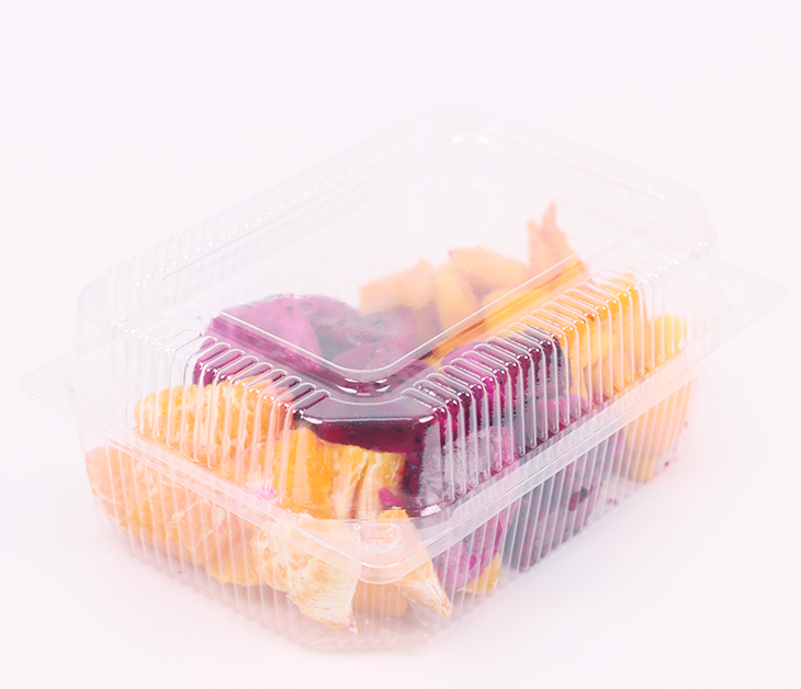 BOPS高透明连体水果糕点盒