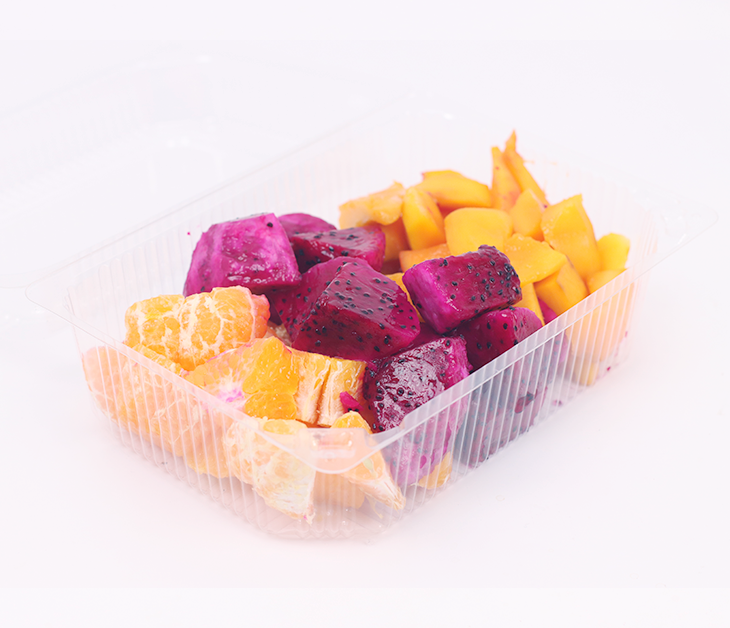 BOPS高透明连体水果糕点盒