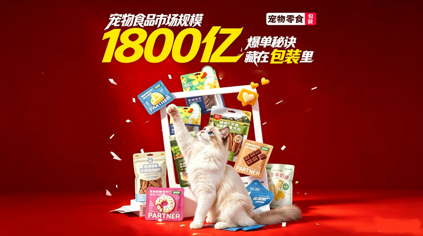 宠物食品市场规模预计1800亿，轻松卖爆只因做对1件事！