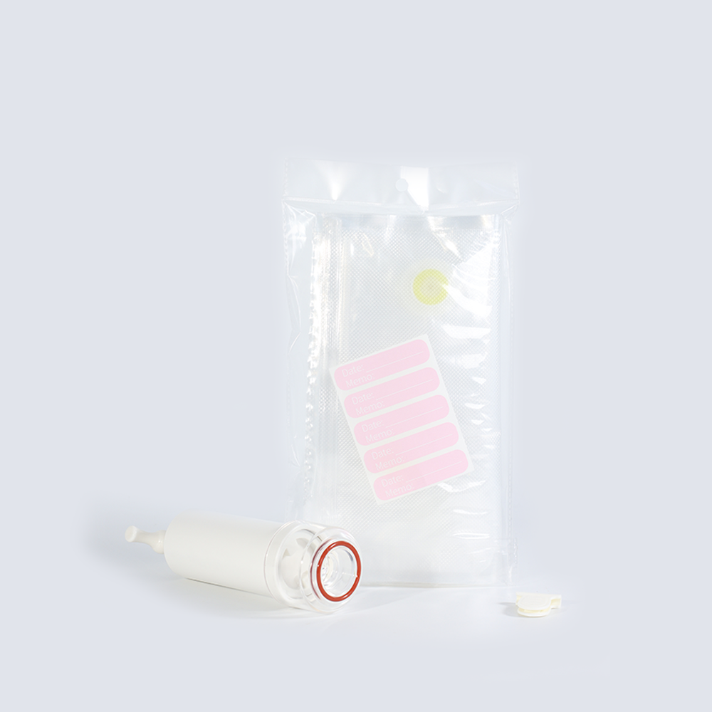 PE/PA手动抽真空拉链袋