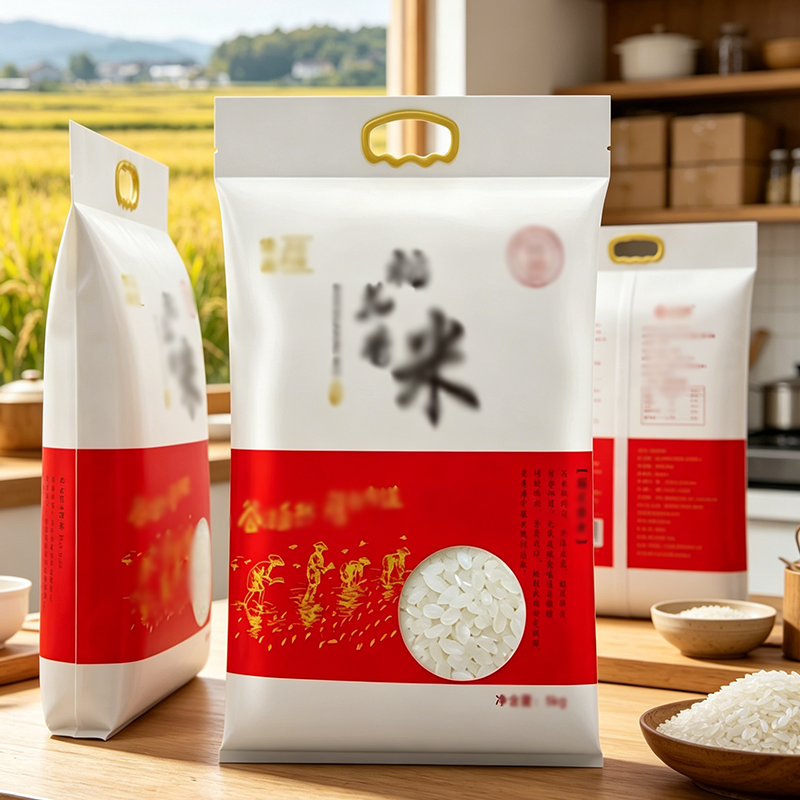 PA/PE复合开窗手提袋