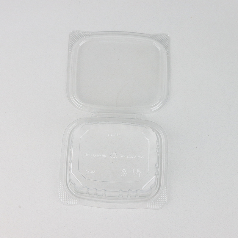 rPET透明连体沙拉盒2514系列