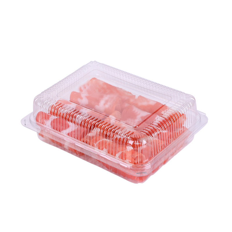 PET连体肉卷盒