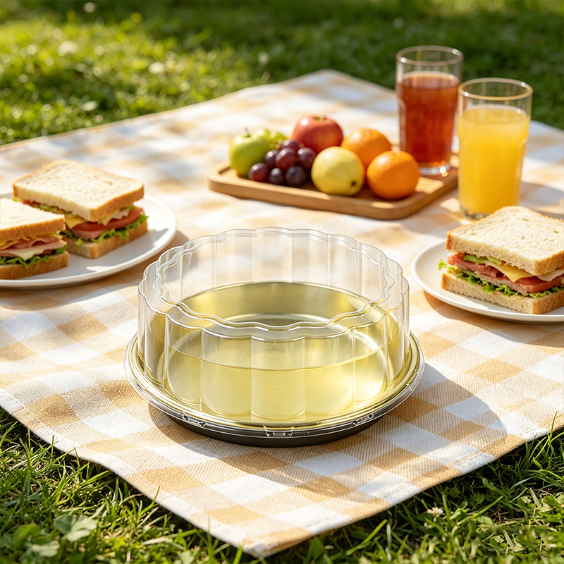 PET带盖蛋糕盒260108