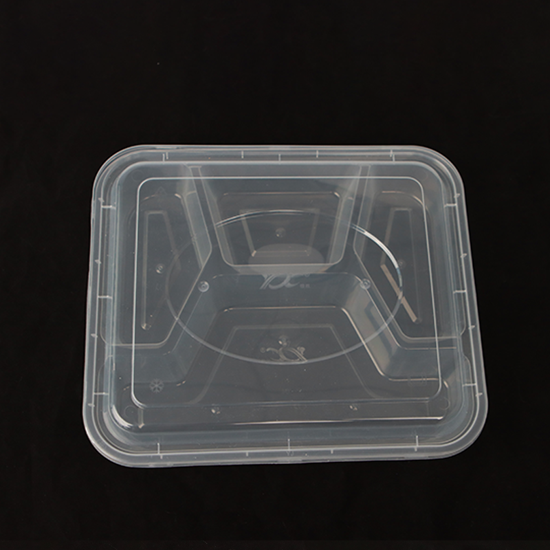 PP耐高温四格餐盒211832