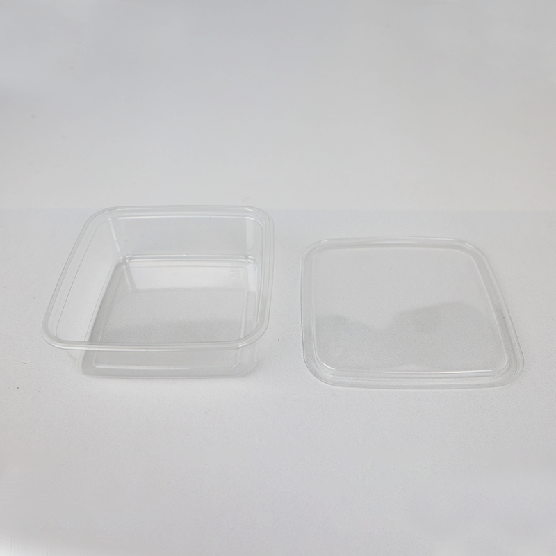 PET高透明带盖沙拉盒161653