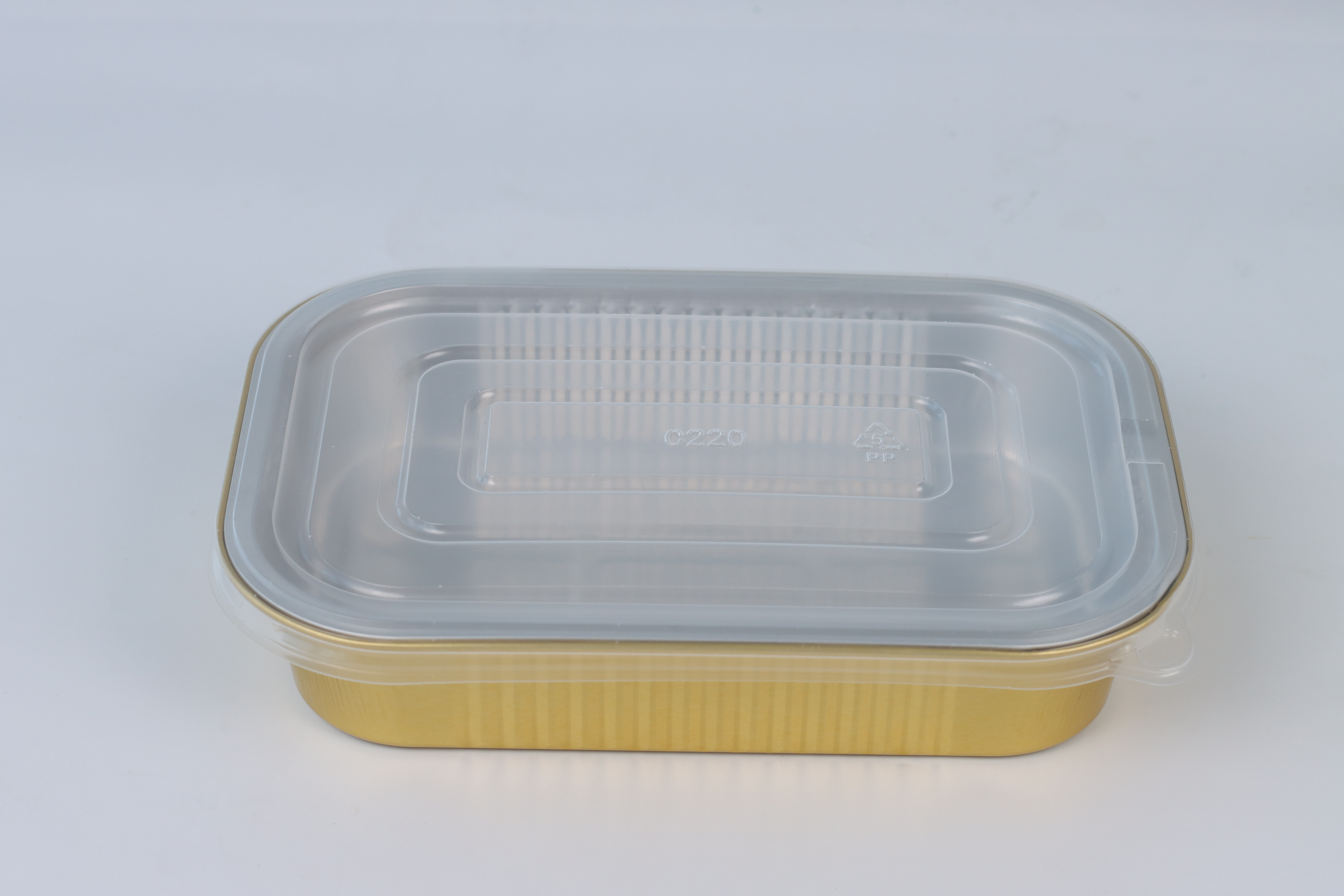 铝箔带盖餐盒2215