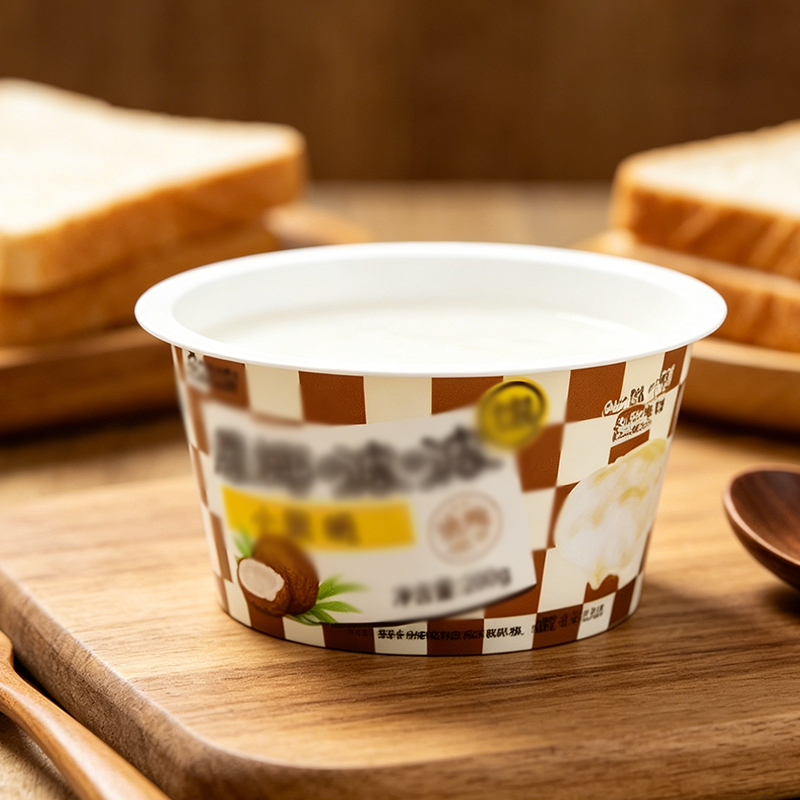 PP带盖甜品杯110.5口径