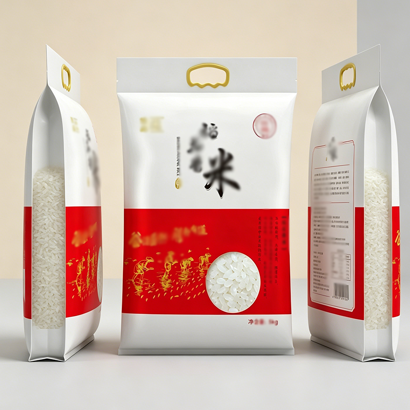 PA/PE复合开窗手提袋