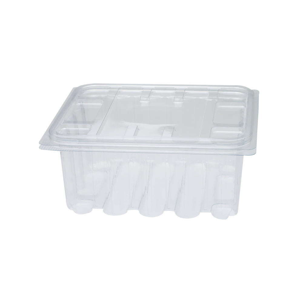 PET高透明耐低温带盖酸奶片盒221890