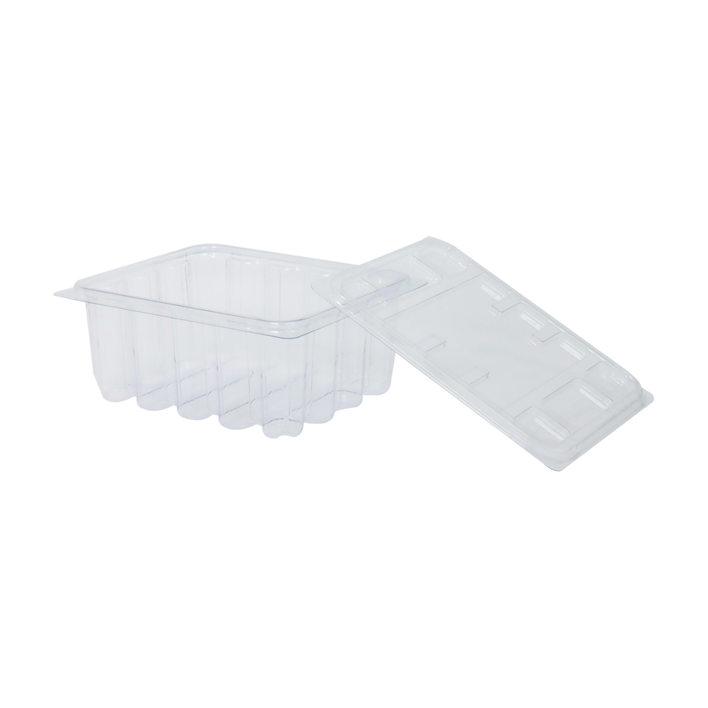 PET高透明耐低温带盖酸奶片盒221890